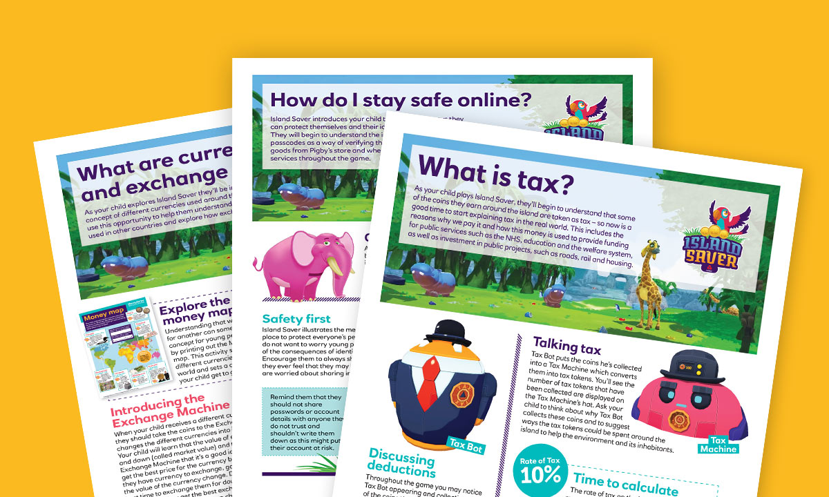 Activity sheets for What is Tax?