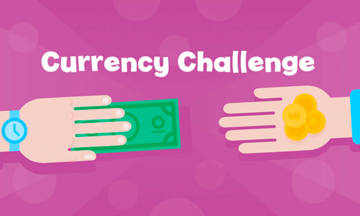 Interactive activity for Money from around the world