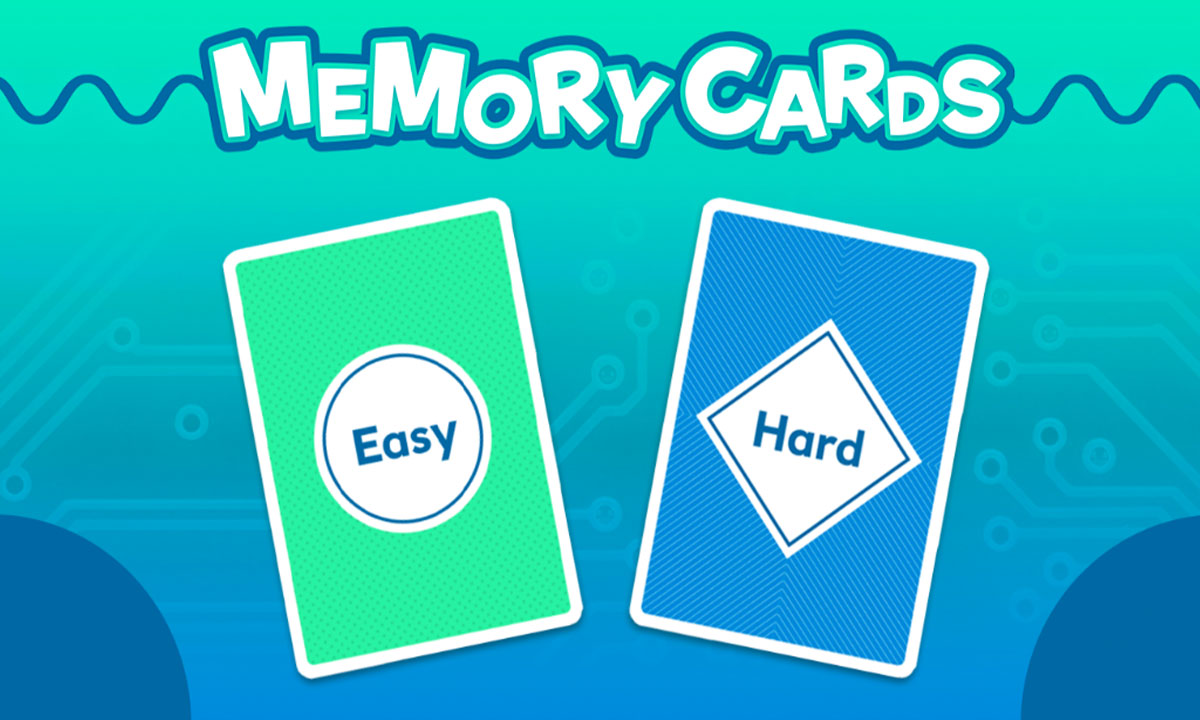 memory card game teens