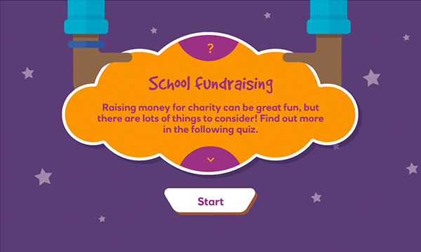 School fundraising interactive