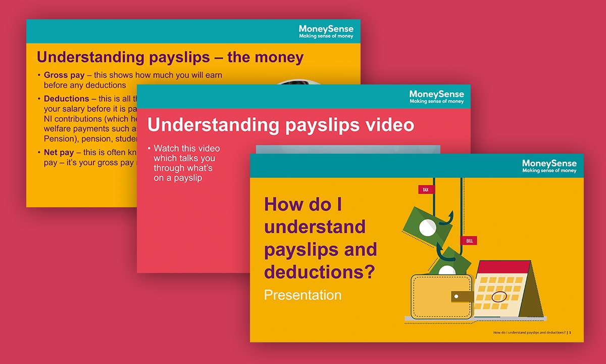 Presentation for How do I understand payslips and deductions?