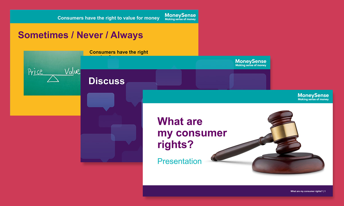 Presentation for What are my consumer rights?