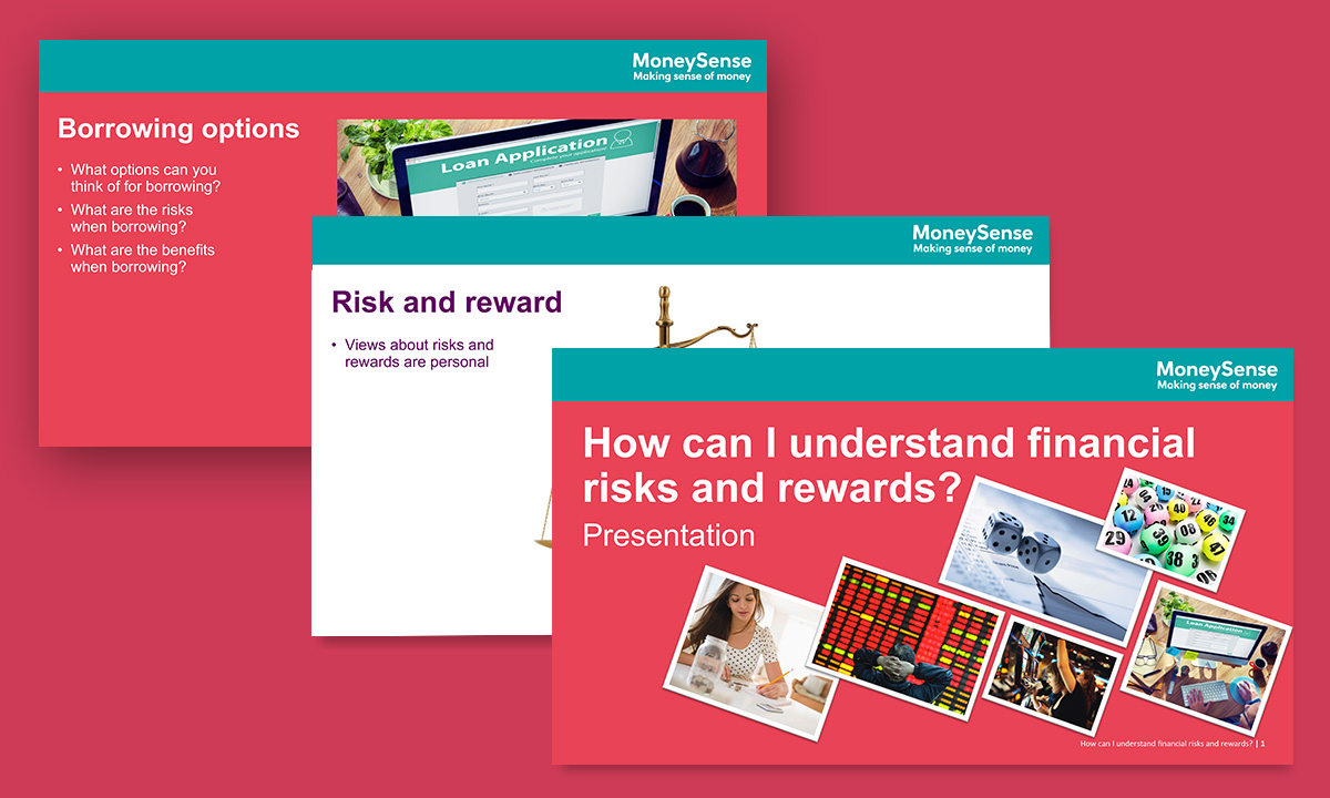 Presentation for How can I understand financial risks and rewards?