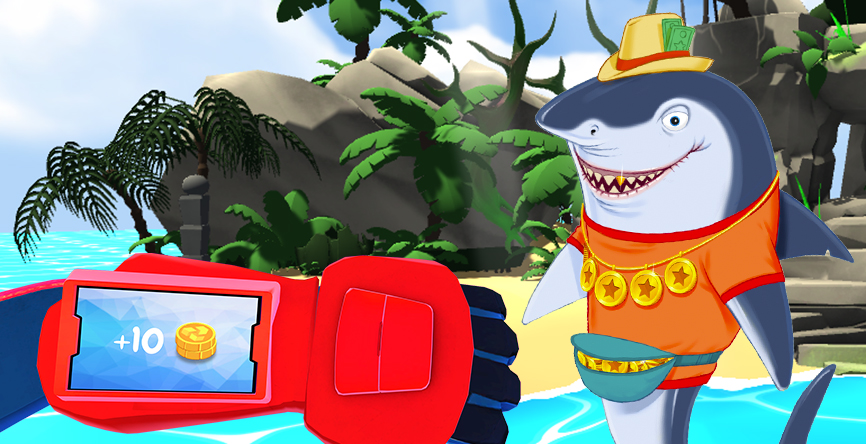 Loan shark Chomper Gold from Island Saver 