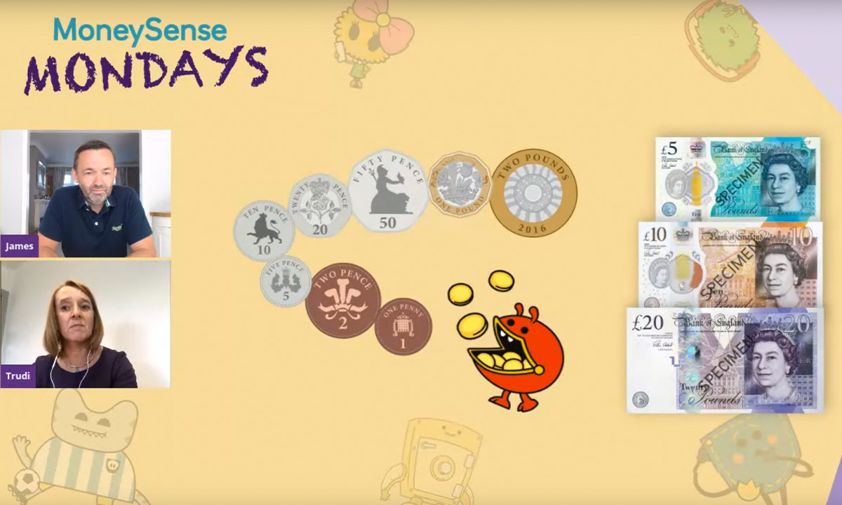 MoneySense Mondays for NatWest - coins and notes